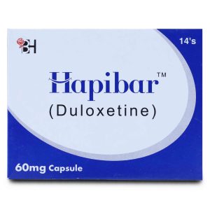 Hapibar 60mg Capsule 14 ‘S