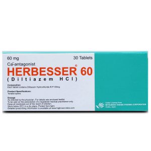 Herbesser 60 60mg Tablet 10 ‘S