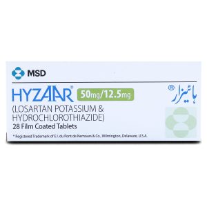 Hyzaar 50mg+12.5mg Tablet 14 ‘S