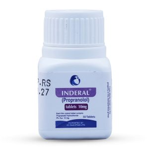 Inderal 10mg Tablet 50 ‘S
