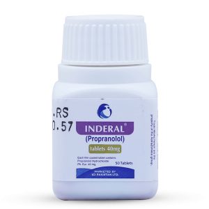 Inderal 40mg Tablet 50 ‘S