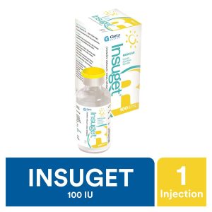 Insuget Regular 100IU Injection 10 ml