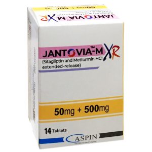 Jantovia-M XR 50mg+500mg Tablet 14 ‘S