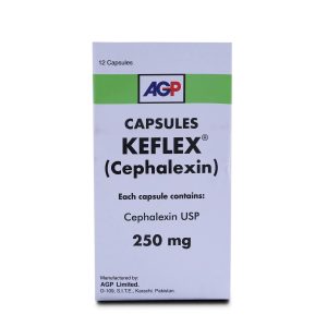 Keflex 250mg Capsule 12 ‘S
