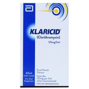 Klaricid (Granules) 125mg/5ml Suspension 60 ml
