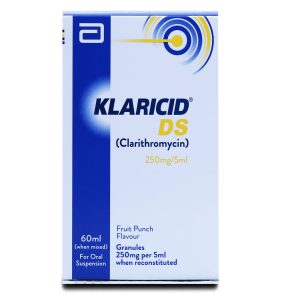Klaricid DS (Granules) 250mg/5ml Suspension 60 ml