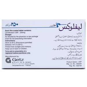 Leflox 250mg Tablet 10 ‘S