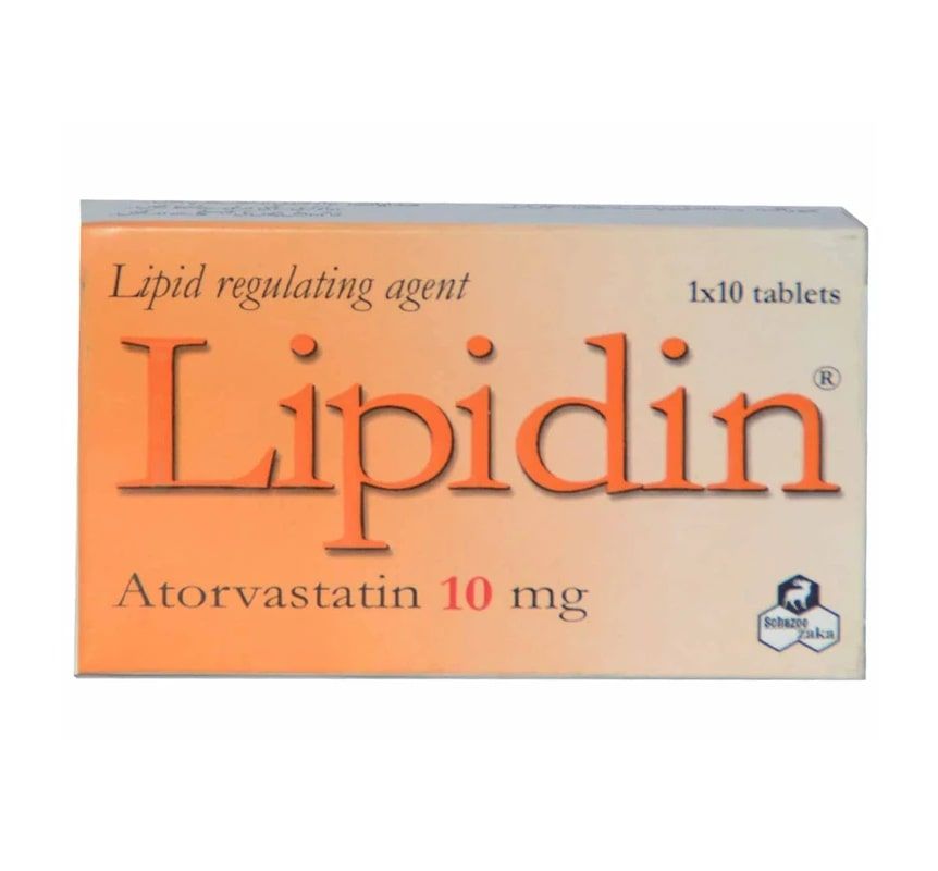 Lipidin 10mg Tablet 10 'S