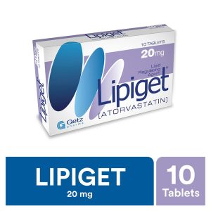 Lipiget 20mg Tablet 10 ‘S