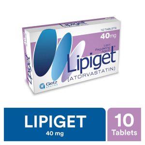 Lipiget 40mg Tablet 10 ‘S