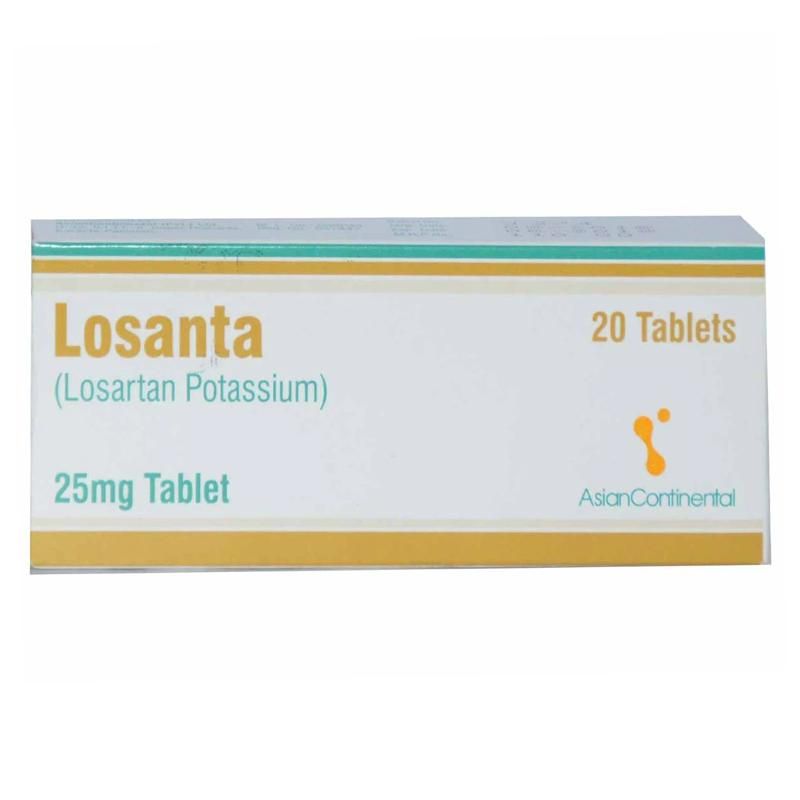 Losanta 25mg Tablet 10 'S