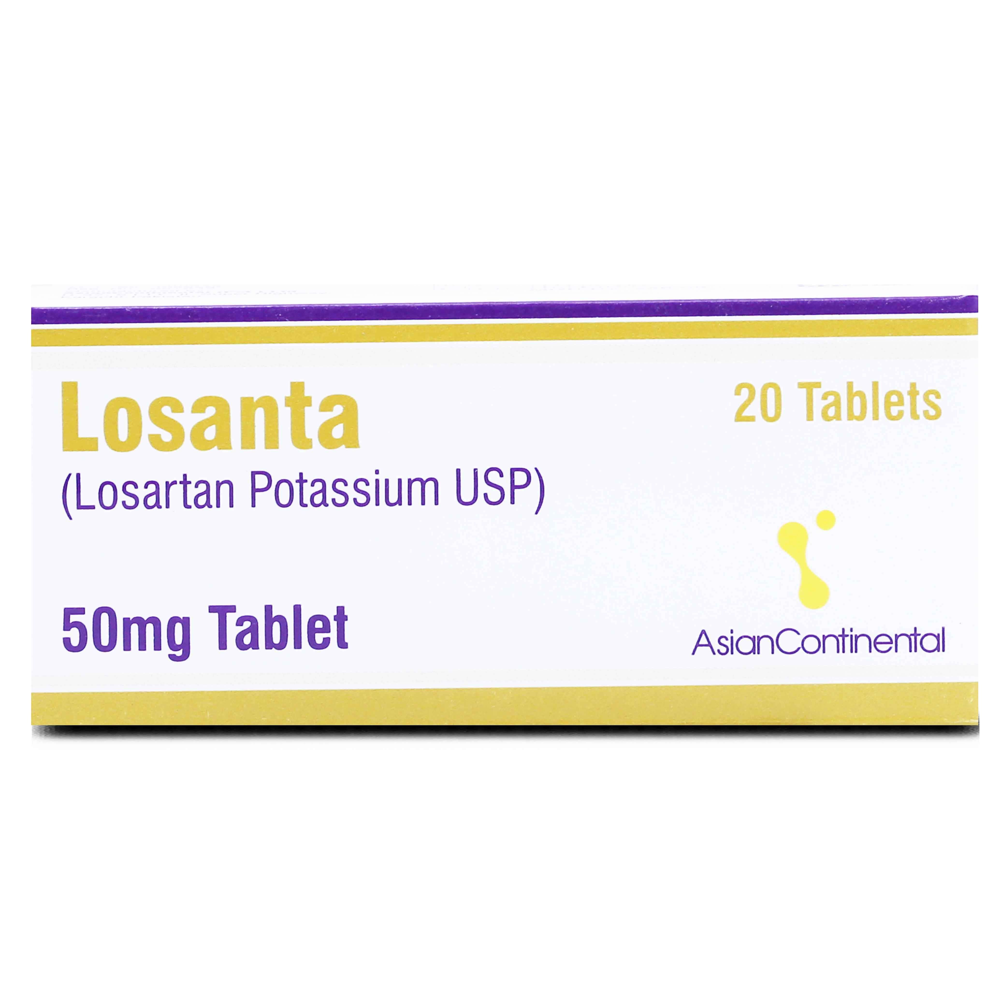 Losanta 50mg Tablet 10 'S