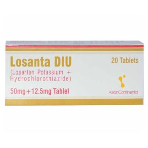 Losanta DIU 50mg+12.5mg Tablet 10 ‘S