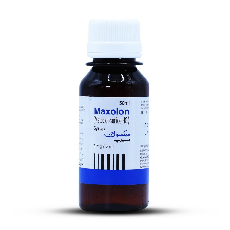 Maxolon Maxolon 5mg/5ml Syrup 50 ml - Uses, Benefits, Side Effects