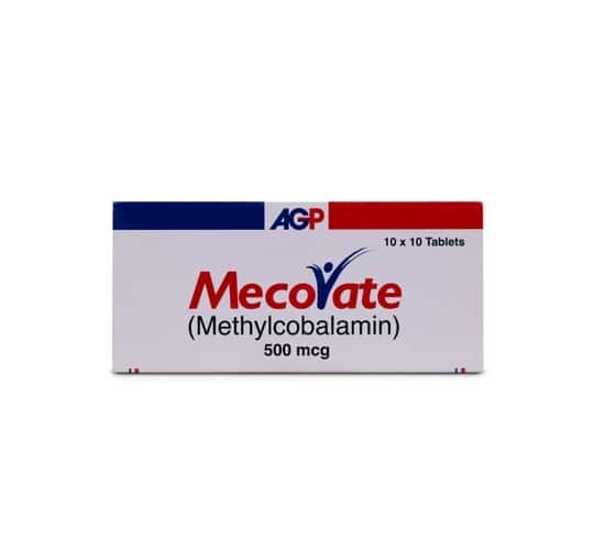 Mecovate 500mcg Tablet 10 'S - Image 2