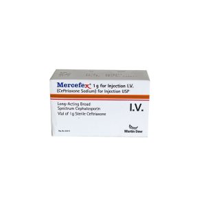 Mercefex IV 1gm Injection 1 vial