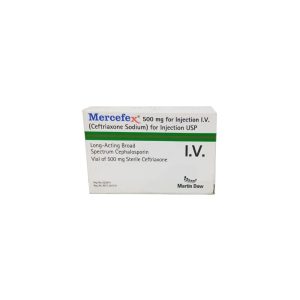 Mercefex IV 250mg Injection 1 vial