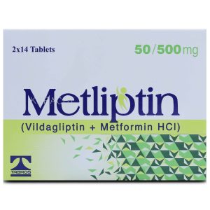 Metliptin 50mg+1000mg Tablet 14 ‘S