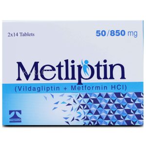 Metliptin 50mg+850mg Tablet 14 ‘S