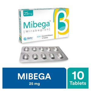 Mibega 25mg Tablet 10 ‘S