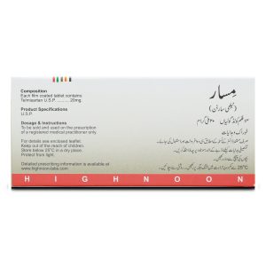 Misar 40mg Tablet 7 ‘S