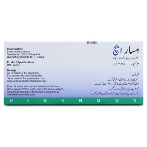 Misar-H 40mg+12.5mg Tablet 7 ‘S