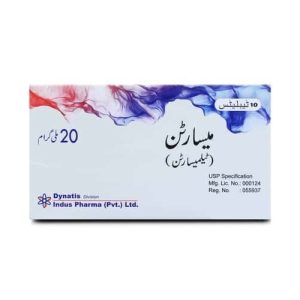 Misartan 20mg Tablet 10 ‘S