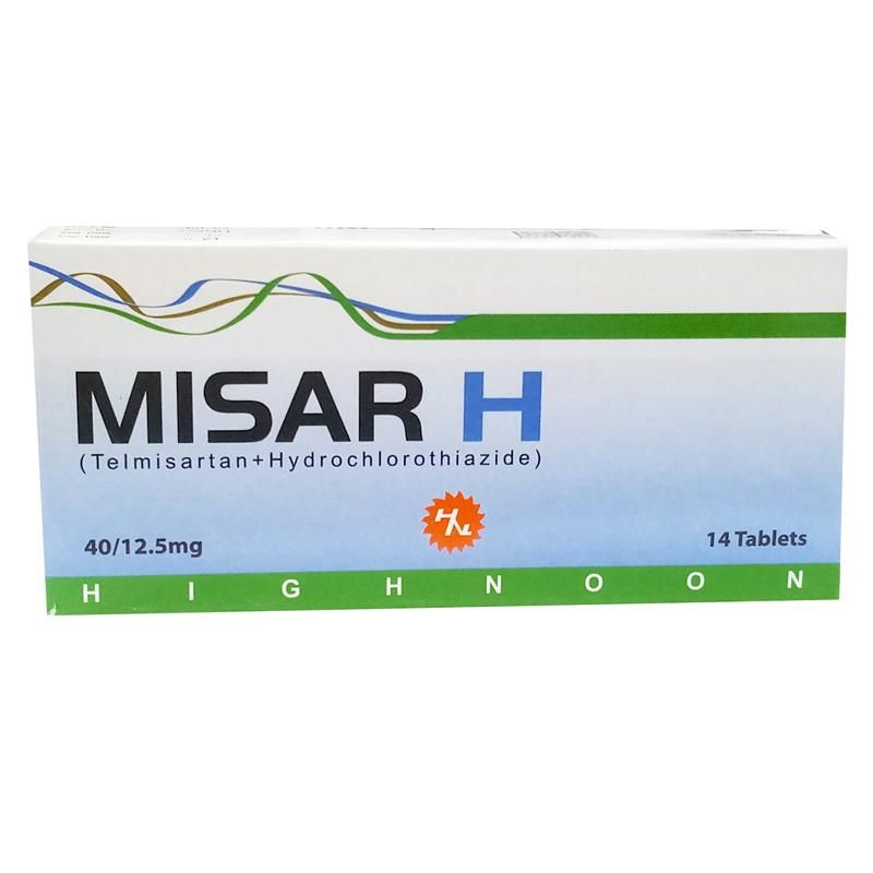 Misartan-H 40mg/12.5mg Tablet 14 'S