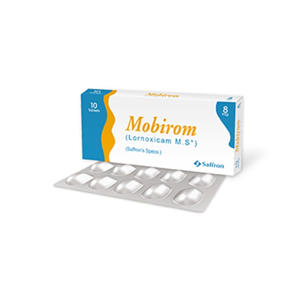 Mobirom 8mg Tablet 10 'S