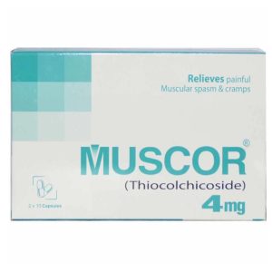 Muscor 4mg Capsule 10 ‘S