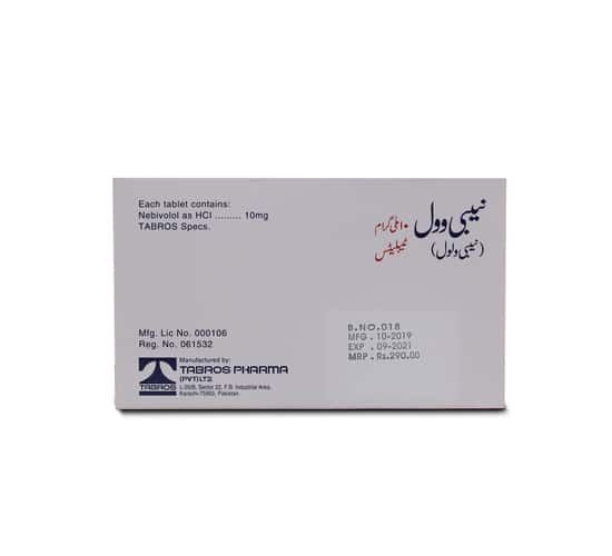 Nebivol 10mg Tablet 14 'S - Image 3