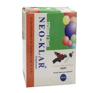 Neo-Klar 125mg/5ml Suspension 60 ml