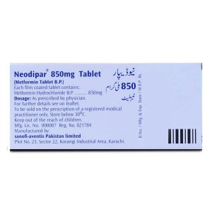 Neodipar 850mg Tablet 10 ‘S