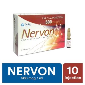 Nervon IM/IV 500mcg Injection 10 amp