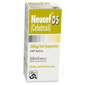 Neucef 125mg/5ml Suspension 60 ml