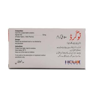 Nogerd 50mg Tablet 10 ‘S