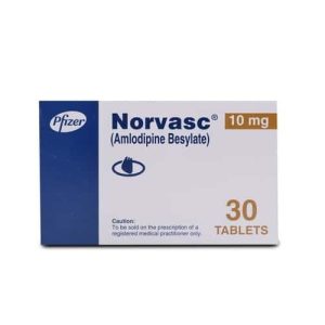 Norvasc 10mg Tablet 10 ‘S