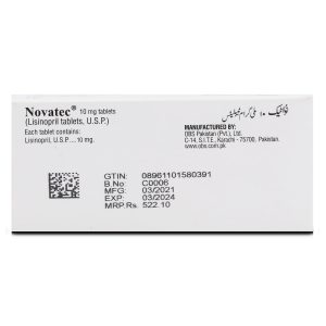 Novatec 10mg Tablet 10 ‘S