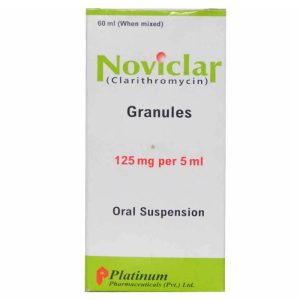 Noviclar 125mg/5ml Suspension 60 ml