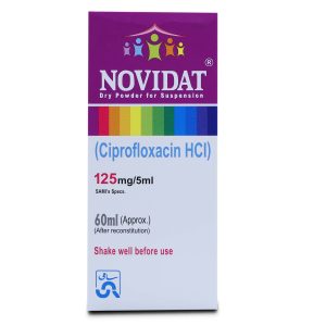 Novidat 125mg/5ml Suspension 60 ml