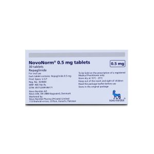 NovoNorm 0.5mg Tablet 15 ‘S