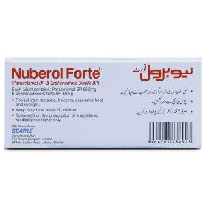 Nuberol Forte 650mg+50mg Tablet 5 ‘S