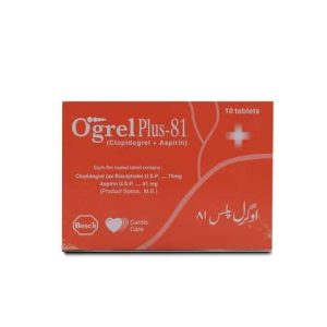 Ogrel Plus-81 75mg+81mg Tablet 10 ‘S