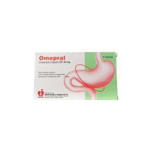 Omepral 20mg Capsule 14 ‘S
