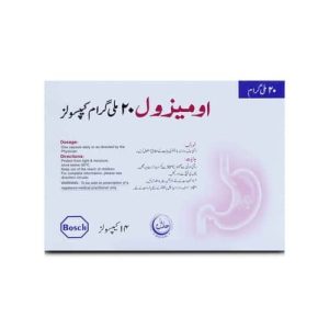 Omezol 20mg Capsule 7 ‘S