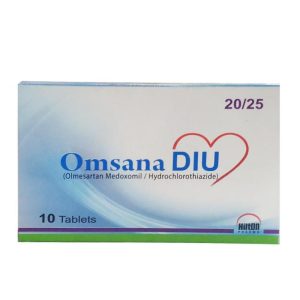 Omsana DIU 20mg/12.5mg Tablet 14 ‘S