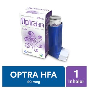 Optra HFA Inhaler 20mcg 200 ‘S