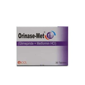 Orinase-Met 1mg+500mg Tablet 10 ‘S