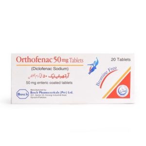 Orthofenac 50mg Tablet 20 ‘S