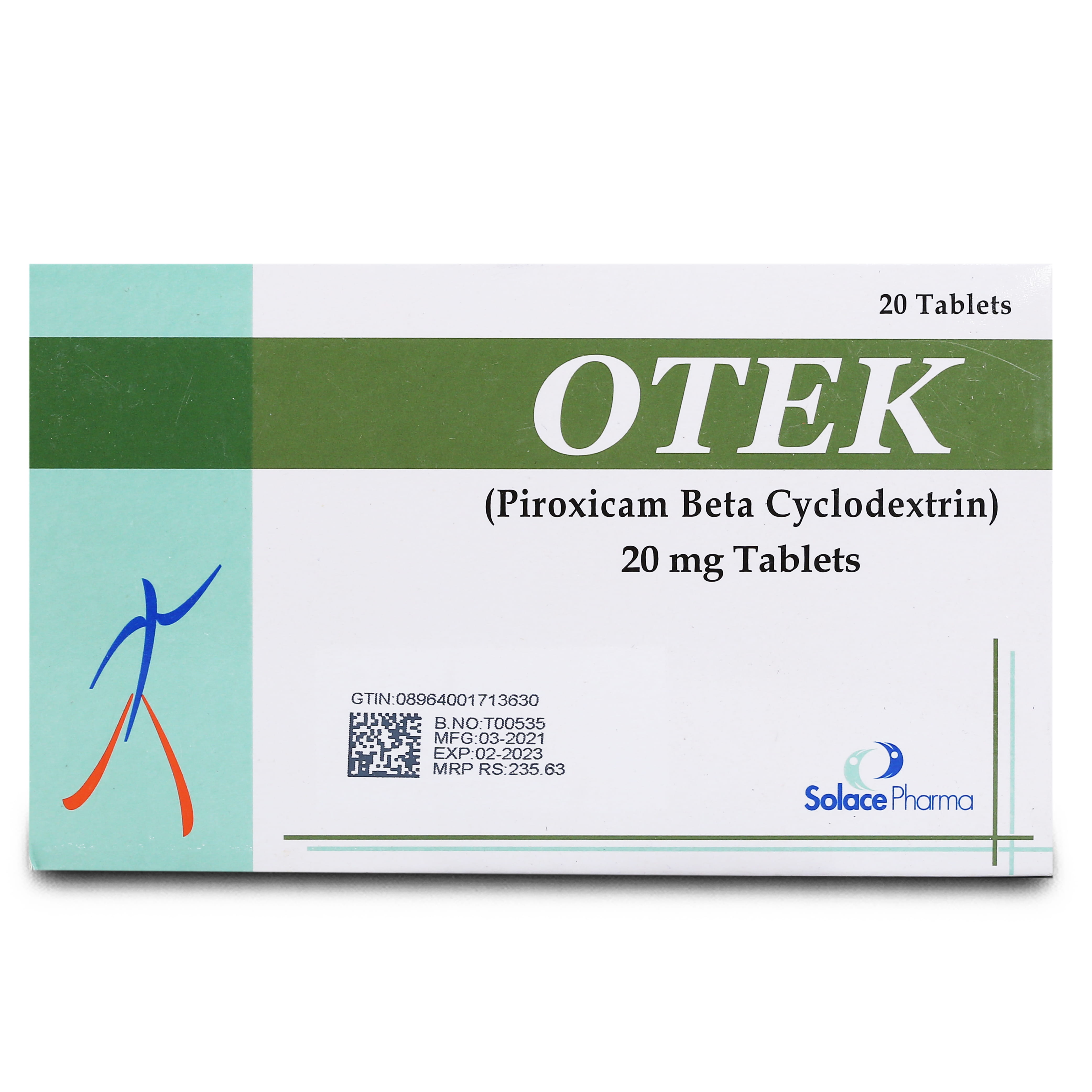 Otek 20mg Tablet 10 'S